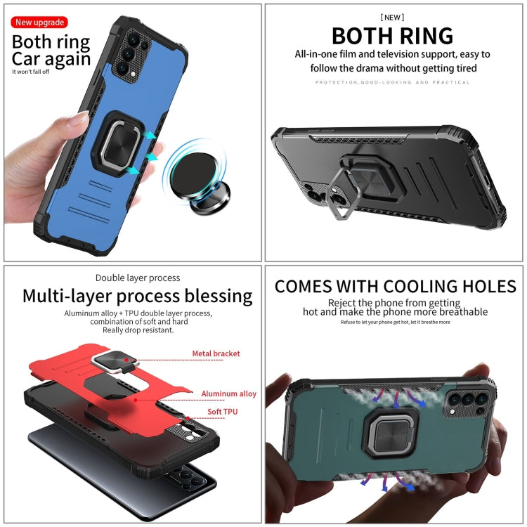 For Samsung Galaxy A72 4G / 5G Lanyard Aluminum TPU Case