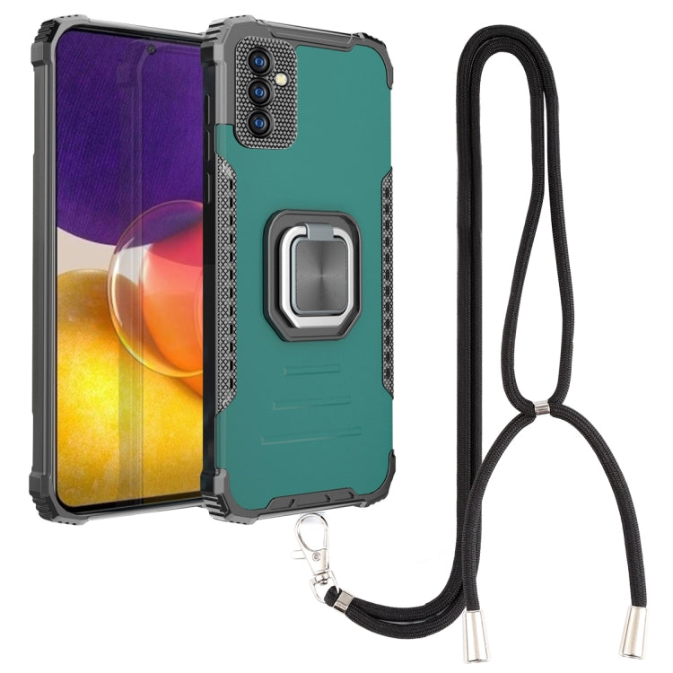 For Samsung Galaxy A82 5G Lanyard Aluminum TPU Case