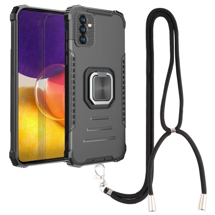 For Samsung Galaxy A82 5G Lanyard Aluminum TPU Case
