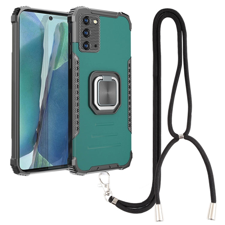 For Samsung Galaxy Note20 Lanyard Aluminum TPU Case