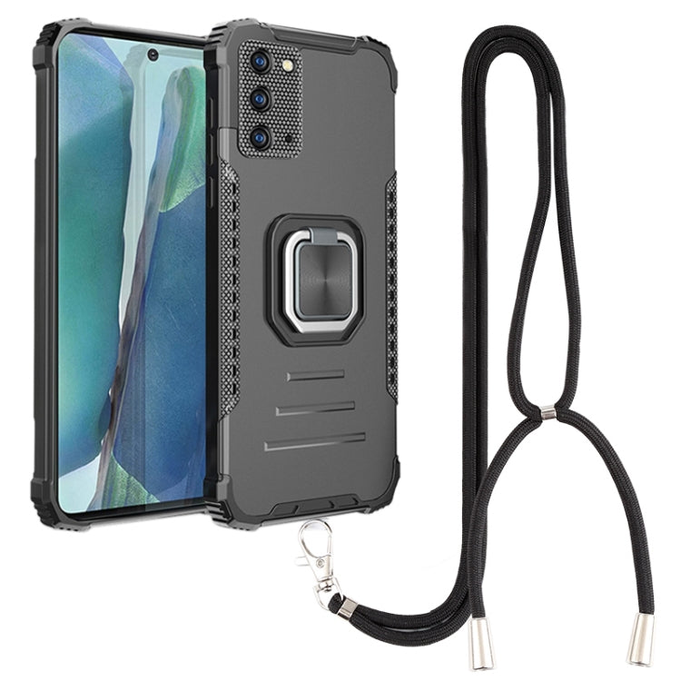 For Samsung Galaxy Note20 Lanyard Aluminum TPU Case
