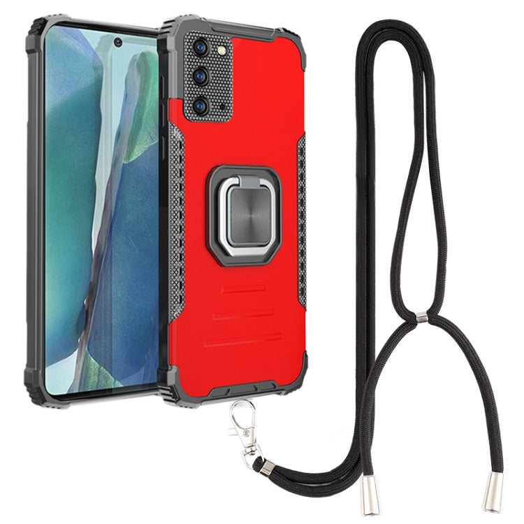 For Samsung Galaxy Note20 Lanyard Aluminum TPU Case