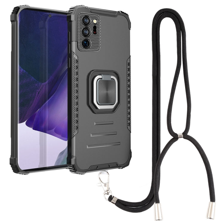 For Samsung Galaxy Note20 Ultra Lanyard Aluminum TPU Case