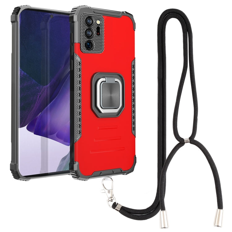 For Samsung Galaxy Note20 Ultra Lanyard Aluminum TPU Case
