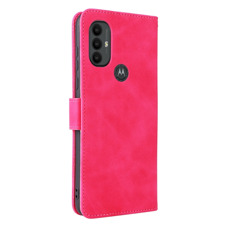 For Motorola Moto G Power 2022 Skin Feel Magnetic Horizontal Flip Leather Phone Case
