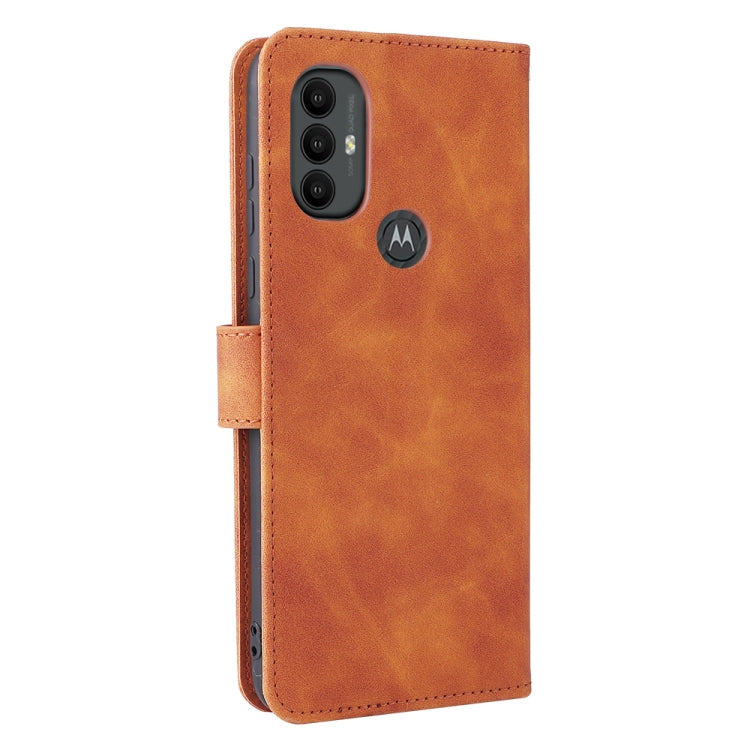For Motorola Moto G Power 2022 Skin Feel Magnetic Horizontal Flip Leather Phone Case