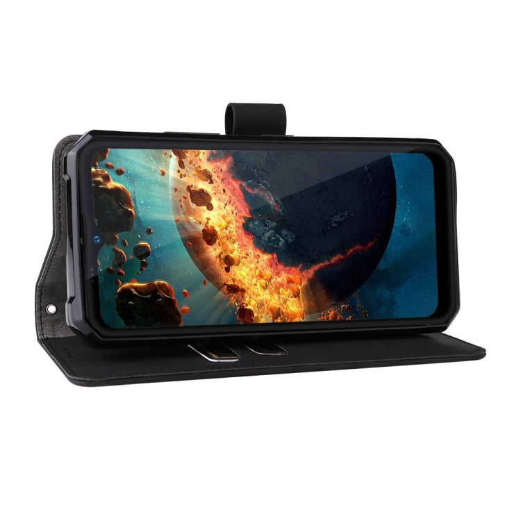 For Oukitel WP15 5G Solid Color Skin Feel Magnetic Buckle Leather Phone Case
