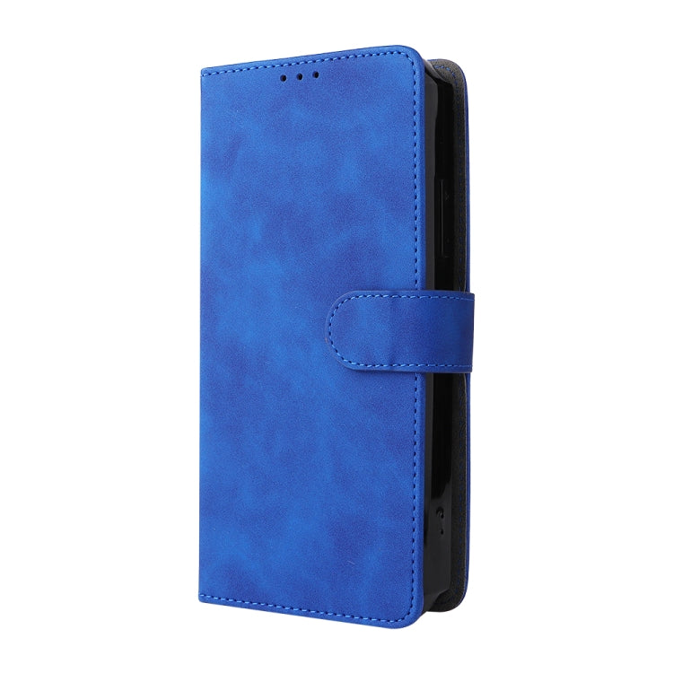 For Oukitel WP15 5G Solid Color Skin Feel Magnetic Buckle Leather Phone Case