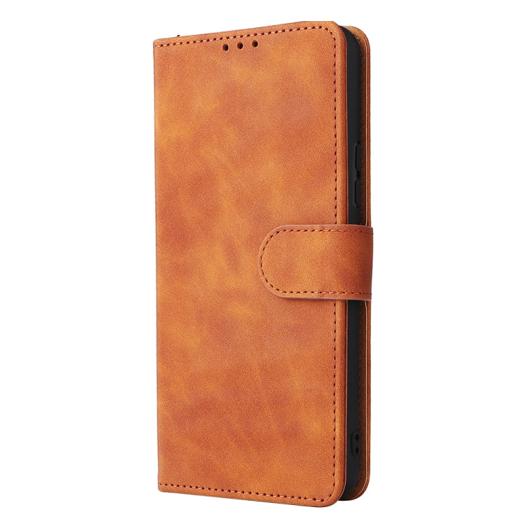 For vivo Y3s 2021 Solid Color Skin Feel Magnetic Buckle Leather Phone Case