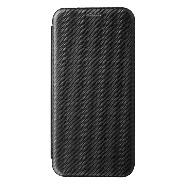 For vivo Y3s 2021 Carbon Fiber Texture Horizontal Flip Leather Phone Case