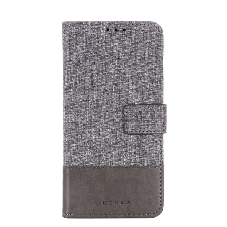 For Galaxy A10 MUMXA MX102 Horizontal Flip Canvas Stitching Leather Case with Holder & Card Slots & Wallet