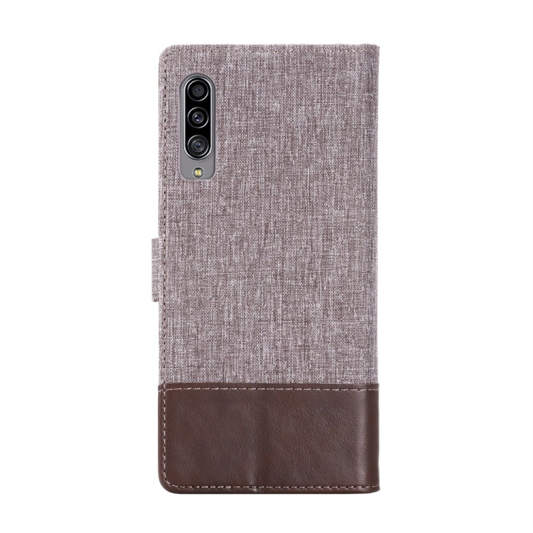 For Galaxy A90 5G MUMXA MX102 Horizontal Flip Canvas Stitching Leather Case with Holder & Card Slots & Wallet(Brown)