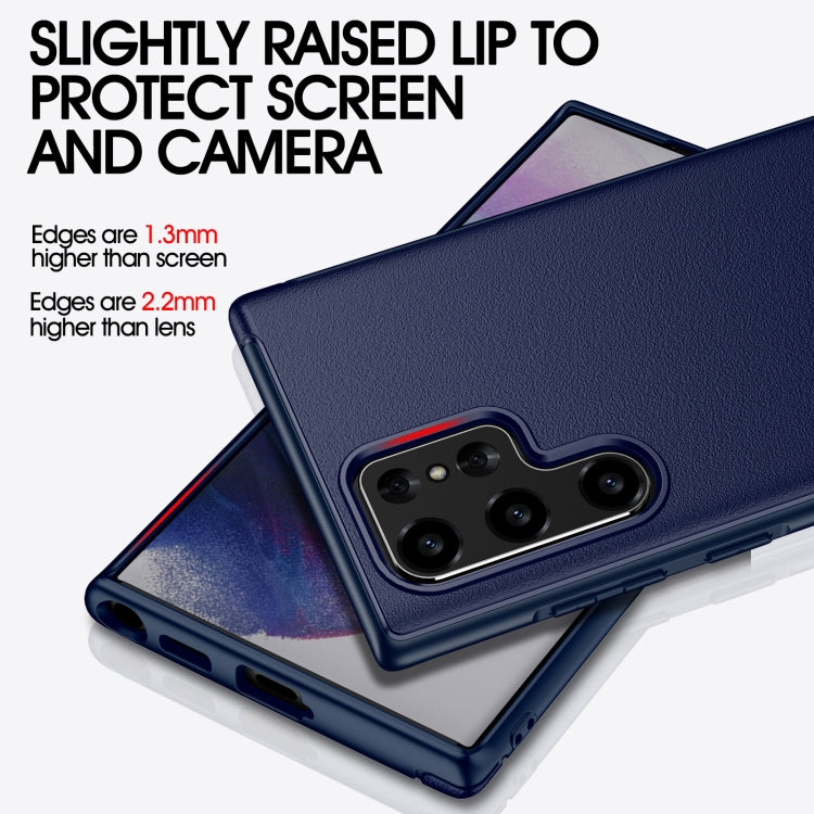 For Samsung Galaxy S22 Ultra 5G wlons PC + TPU Shockproof Phone Case