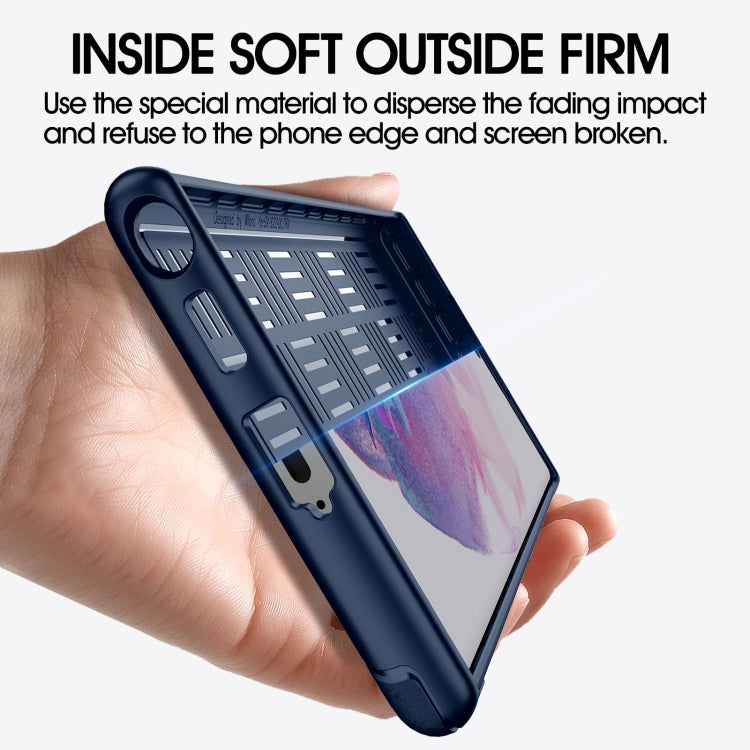 For Samsung Galaxy S22 Ultra 5G wlons PC + TPU Shockproof Phone Case