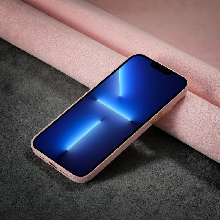 For iPhone 11 Pro Max Plush Roughout PU Phone Case