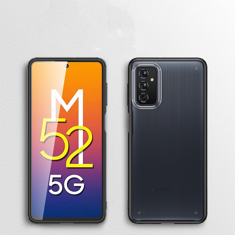For Samsung Galaxy M52 5G Armor PC + TPU Shockproof Phone Case