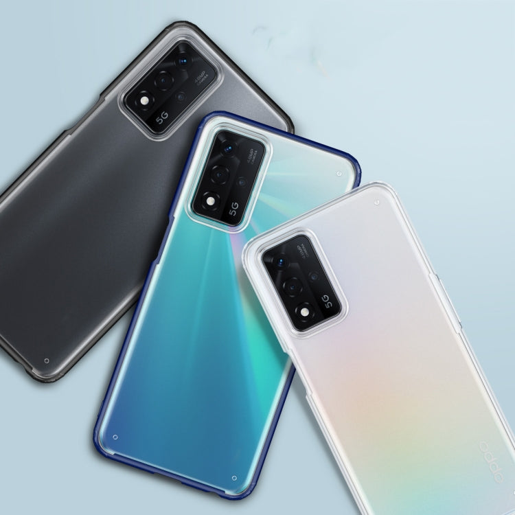 For OPPO A93s 5G Armor PC + TPU Shockproof Phone Case