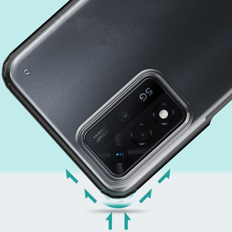 For OPPO A93s 5G Armor PC + TPU Shockproof Phone Case