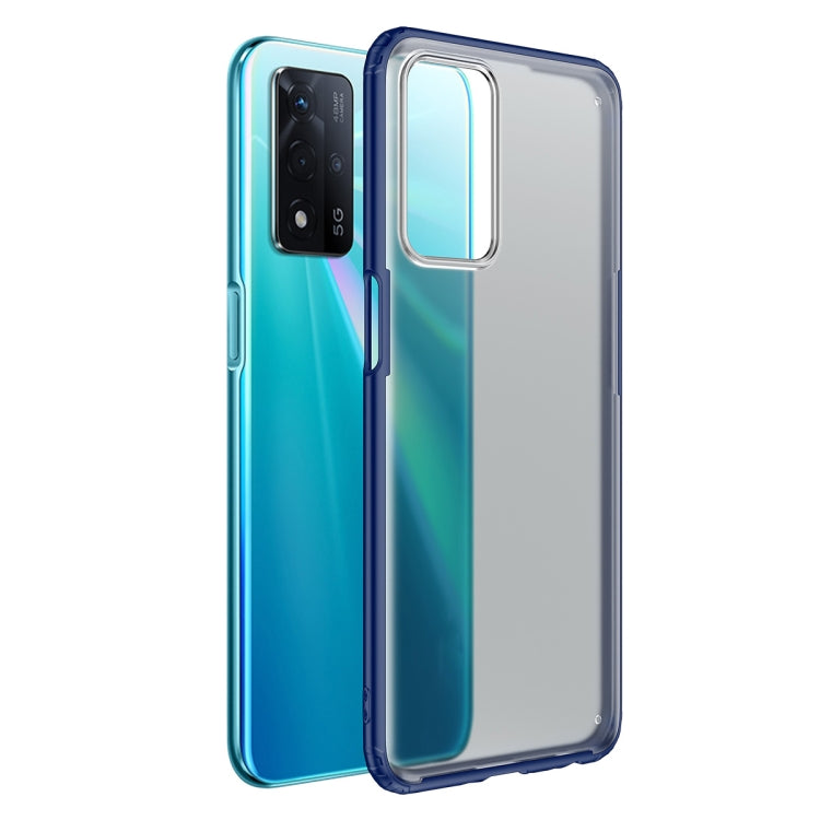 For OPPO A93s 5G Armor PC + TPU Shockproof Phone Case