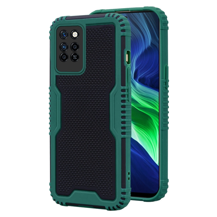 For Infinix Note 10 Pro Two-color PC + TPU Phone Case