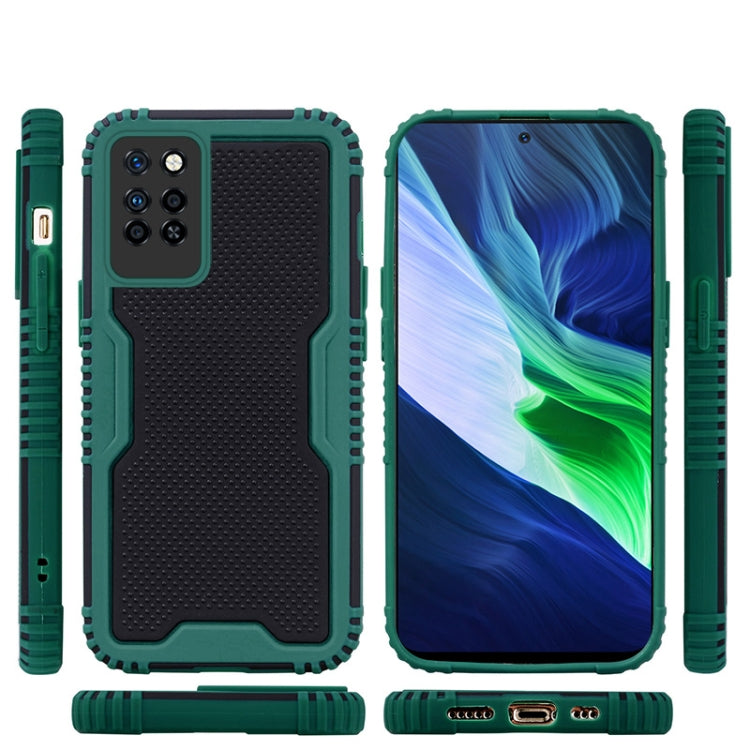 For Infinix Note 10 Pro Two-color PC + TPU Phone Case