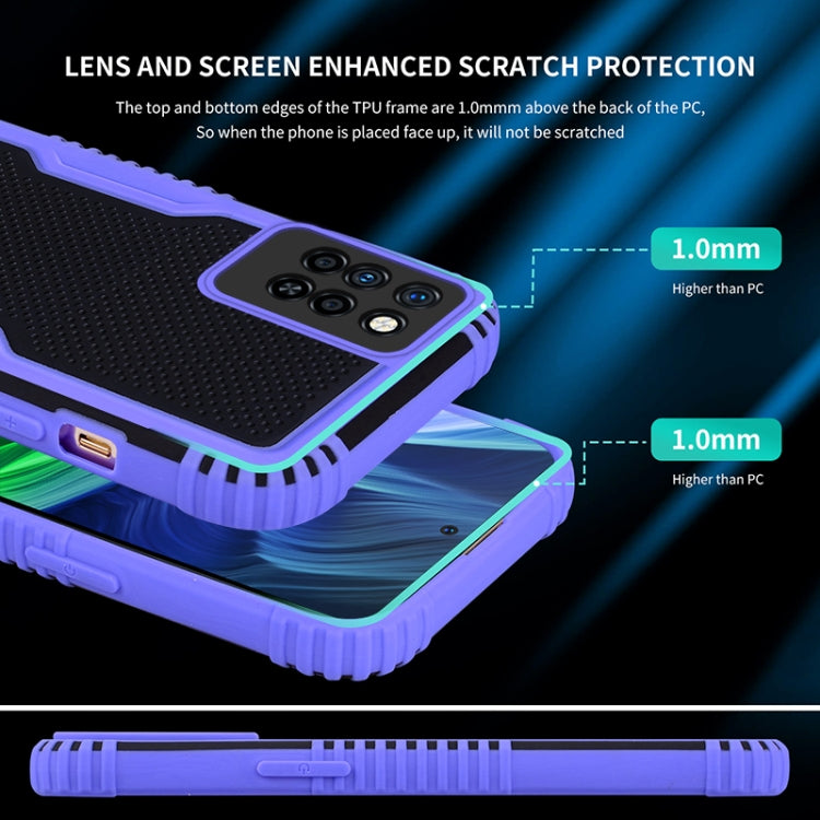 For Infinix Note 10 Pro Two-color PC + TPU Phone Case