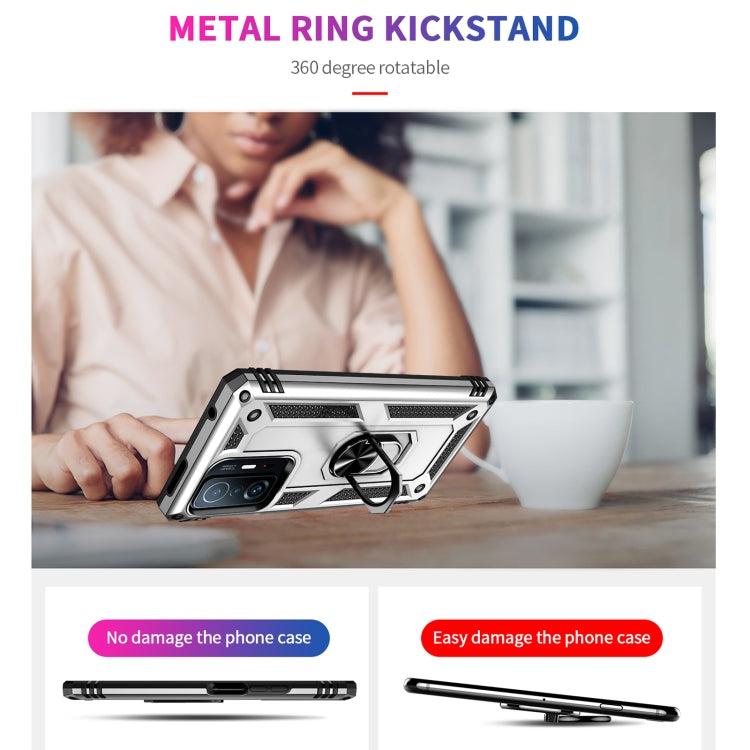 For Xiaomi 11T Pro Shockproof TPU + PC Phone Case