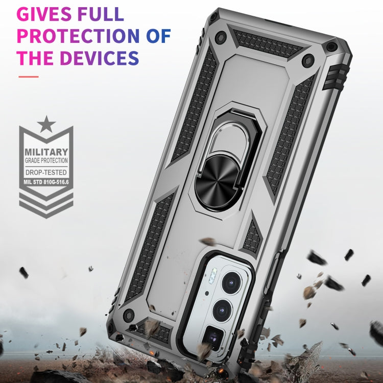 For Motorola Edge 20 Pro Shockproof TPU + PC Phone Case