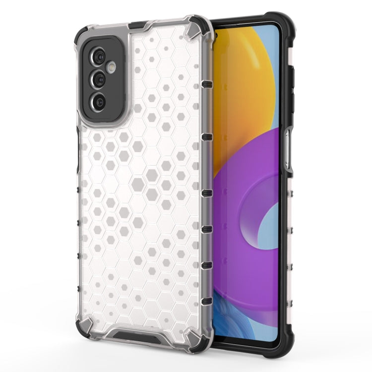 For Samsung Galaxy M52 5G Honeycomb PC + TPU Phone Case