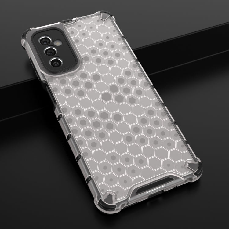 For Samsung Galaxy M52 5G Honeycomb PC + TPU Phone Case