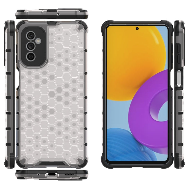 For Samsung Galaxy M52 5G Honeycomb PC + TPU Phone Case