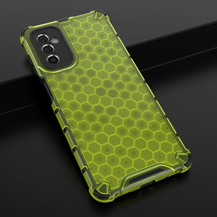 For Samsung Galaxy M52 5G Honeycomb PC + TPU Phone Case