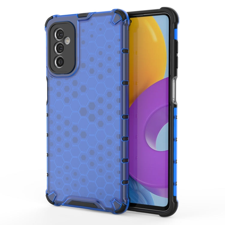 For Samsung Galaxy M52 5G Honeycomb PC + TPU Phone Case