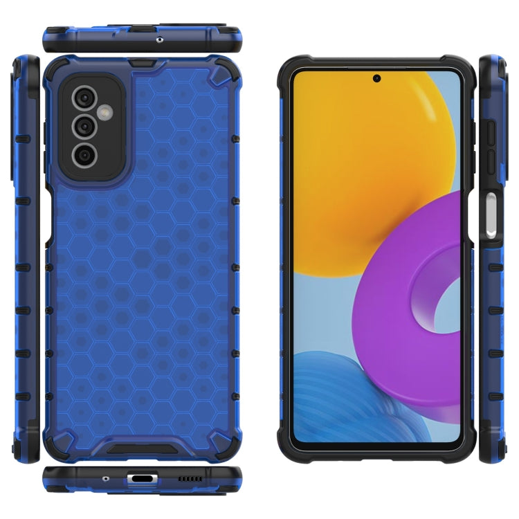 For Samsung Galaxy M52 5G Honeycomb PC + TPU Phone Case