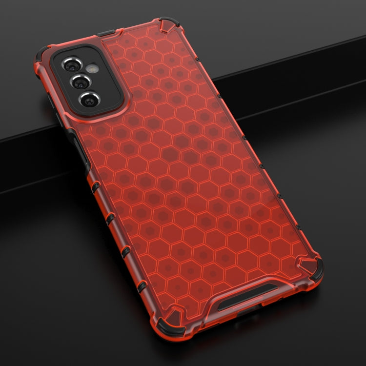 For Samsung Galaxy M52 5G Honeycomb PC + TPU Phone Case