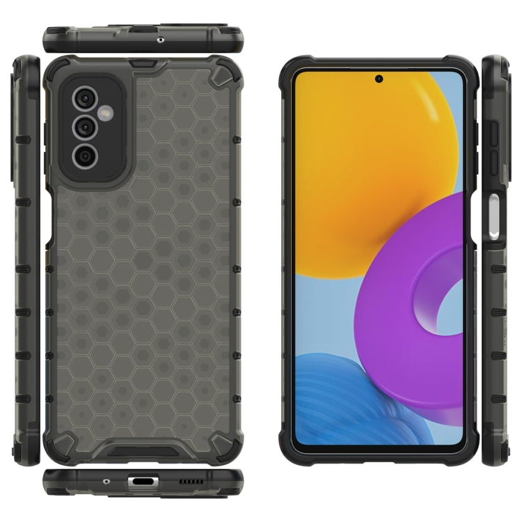 For Samsung Galaxy M52 5G Honeycomb PC + TPU Phone Case