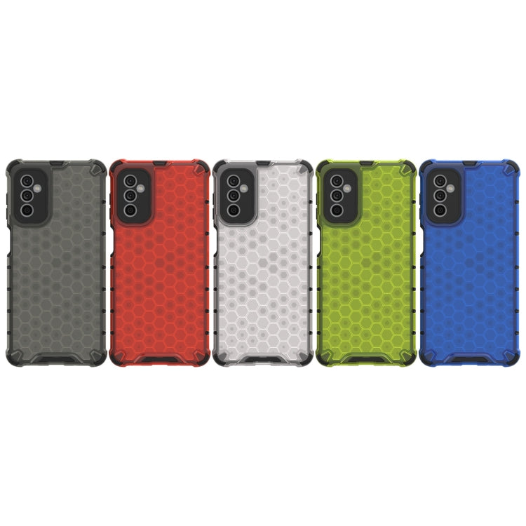 For Samsung Galaxy M52 5G Honeycomb PC + TPU Phone Case