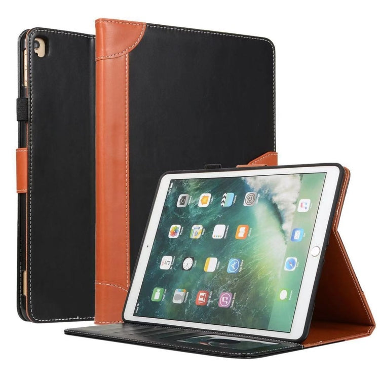 For iPad Mini 1 / 2 / 3 / 4 / 5 Business Book Style Horizontal Flip Leather Case with Holder & Card Slots & Wallet