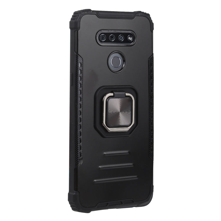 For LG K51/ K31 / Aristro5 Aluminum Alloy + TPU Phone Case with Lanyard