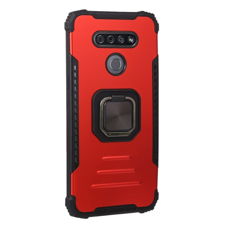 For LG K51/ K31 / Aristro5 Aluminum Alloy + TPU Phone Case with Lanyard