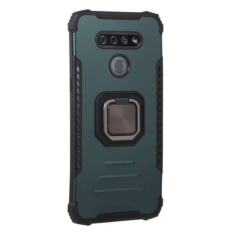 For LG K51/ K31 / Aristro5 Aluminum Alloy + TPU Phone Case with Lanyard