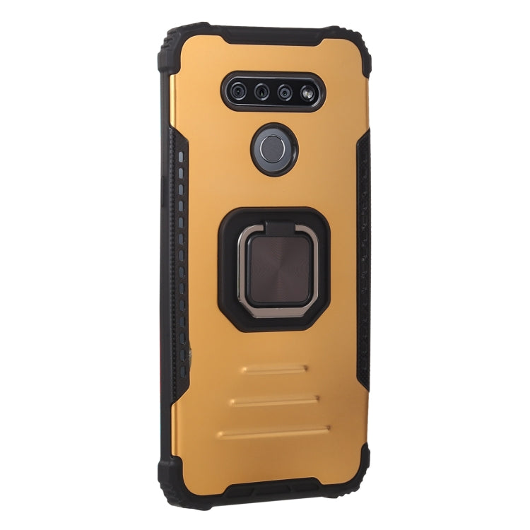 For LG K51/ K31 / Aristro5 Aluminum Alloy + TPU Phone Case with Lanyard