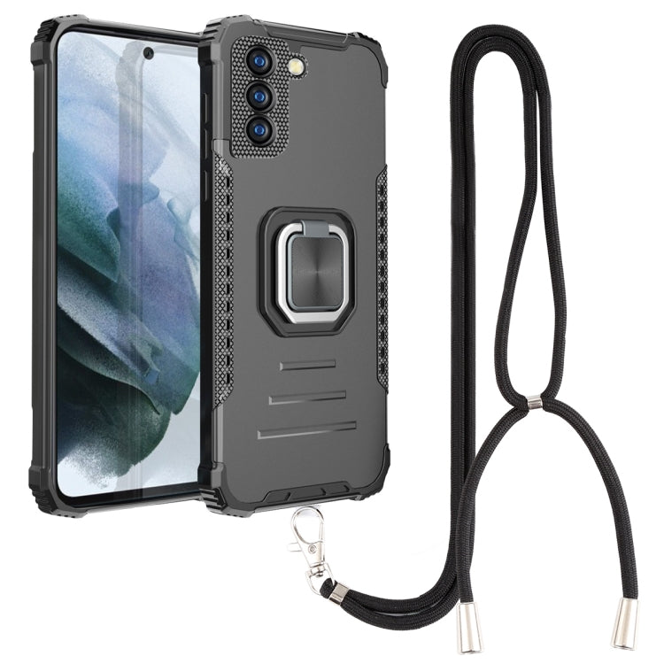 For Xiaomi Mi 11i 5G / Mi 11X / Poco F3 Aluminum Alloy + TPU Phone Case with Lanyard