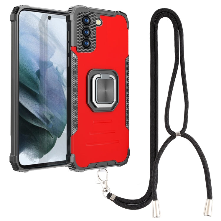 For Xiaomi Mi 11i 5G / Mi 11X / Poco F3 Aluminum Alloy + TPU Phone Case with Lanyard