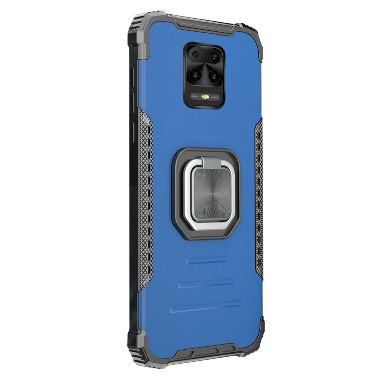 For Xiaomi Redmi Note 9S / Note 9 Pro Aluminum Alloy + TPU Phone Case with Lanyard