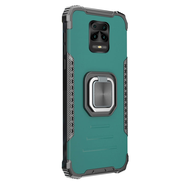 For Xiaomi Redmi Note 9S / Note 9 Pro Aluminum Alloy + TPU Phone Case with Lanyard