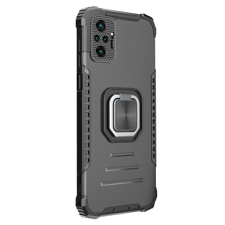 For Xiaomi Redmi Note 10 Pro / Note 10 Pro Max Aluminum Alloy + TPU Phone Case with Lanyard
