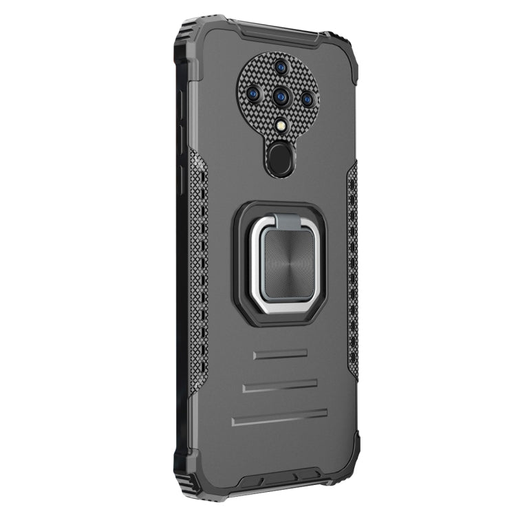 For Tecno Spark 6 Aluminum Alloy + TPU Phone Case with Lanyard