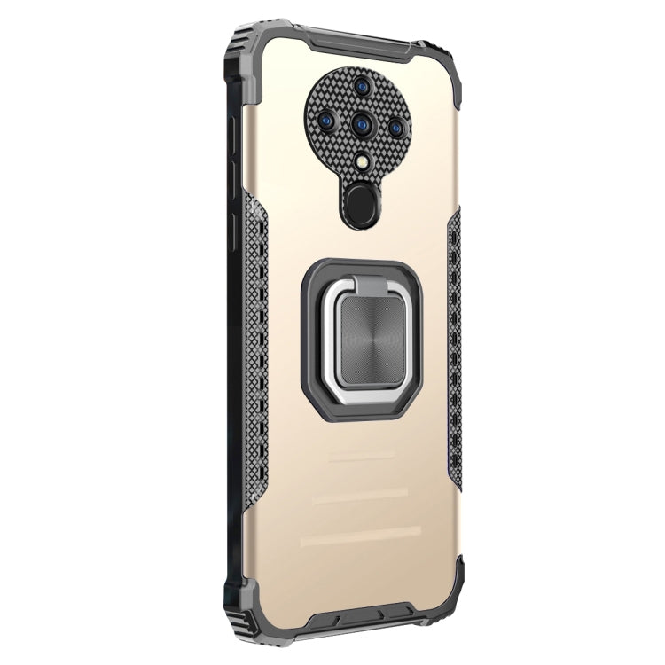 For Tecno Spark 6 Aluminum Alloy + TPU Phone Case with Lanyard