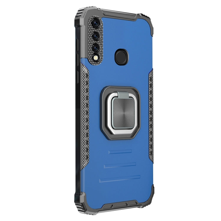 For vivo Y19 Aluminum Alloy + TPU Phone Case with Lanyard